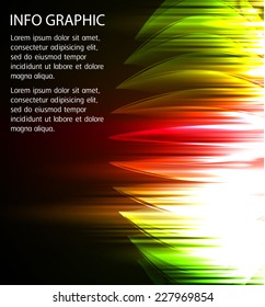 Dark colorful Light Abstract Technology background for computer graphic website internet. text box. Brochure. card. circuit.