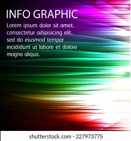 Dark colorful Light Abstract Technology background for computer graphic website internet. text box. Brochure. card.