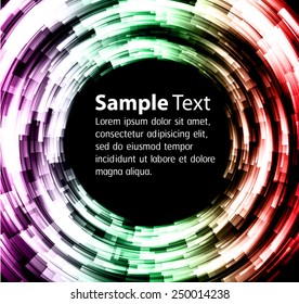 Dark colorful Light Abstract Technology background for computer graphic website internet. text box. Brochure. card.