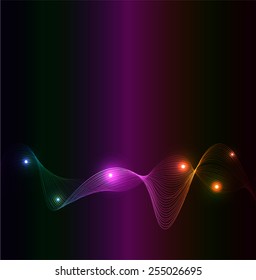 Dark colorful Light Abstract Technology background for computer graphic website internet. text box. Brochure. card.