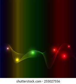Dark colorful Light Abstract Technology background for computer graphic website internet. text box. Brochure. card.