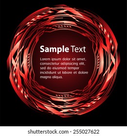 Dark colorful Light Abstract Technology background for computer graphic website internet. text box. Brochure. card.