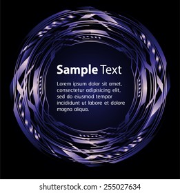 Dark colorful Light Abstract Technology background for computer graphic website internet. text box. Brochure. card.