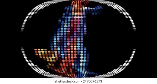 Dark colorful vector pattern with symbol of cards. Shining illustration with hearts, spades, clubs, diamonds.