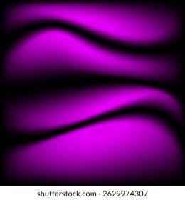 Fundo ondulado colorido escuro com ondas roxas abstratas