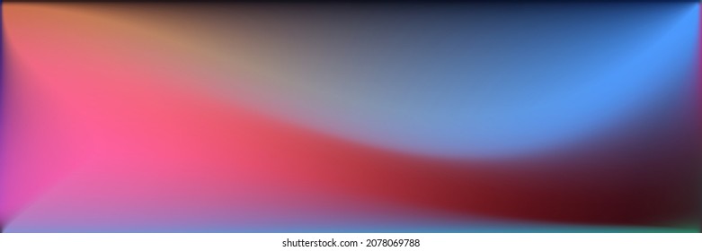 Malla de gradiente ondulado oscuro y colorido. Malla de gradiente ondulada en el océano en blanco. Fondo Vivo De La Moda Del Agua. Ilustración de textura borrosa natural de la Neón Arcoiris. Vibrante fondo de superficie suave multicolor.