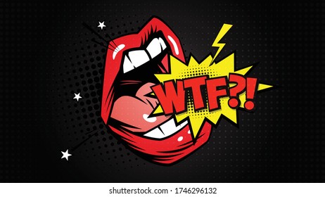 Dark comic sticker Design style