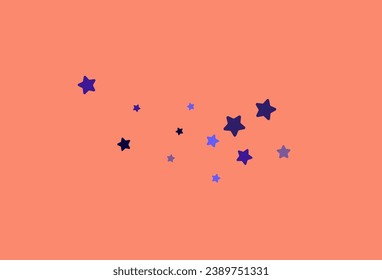 Dark Confetti Vector Blue Yellow Background. Shiny Constellation Luxury Texture. Star Glamour Card. Swirl Abstract Design.