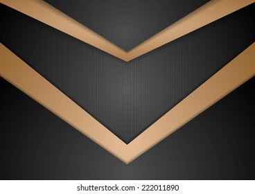 Dark corporate background. Vector design