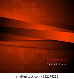 Dark corporate vector art background