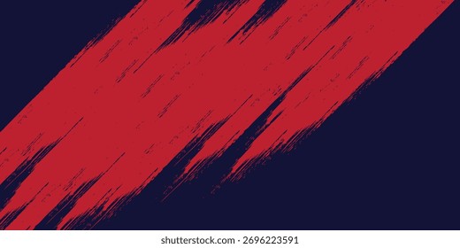vetor de design de banner azul criativo escuro, modelo de fundo horizontal desportivo dinâmico para promoção de mídia ou banner da web.