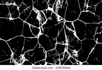 Dark, creepy grunge texture vector. Distressed black overlay texture. Grunge background. Abstract obvious dark worn textured effect. Vector Illustration. Black isolated on white. EPS10.