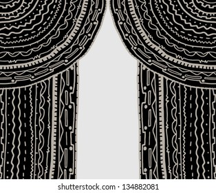 Dark curtain