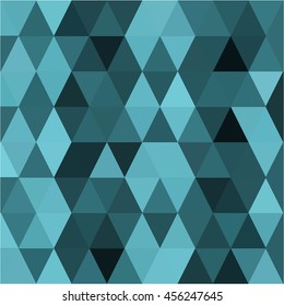 Dark cyan geometric beautiful abstract background