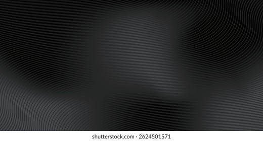 Dark deep black dynamic background. technology background, copy space
