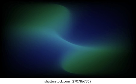 dunkelgrüner blauer Farbverlauf-Hintergrund