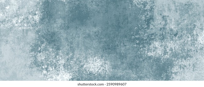 Dark and Deeply Scratched Blue Grunge Background with a Torn, Worn, and Stained Look
