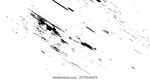Dark design background surface. Gray printing element, Isolated black powder on a white background