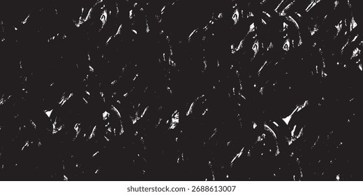 Dunkle gestresste Grunge Textur Hintergrund Overlay mit abstrakten Pinselstrichen für Industriedesign und urbane Street Art