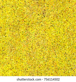 Dark dots on yellow backdrop. Bright seamless texture. Abstract vector background for web page, banners backdrop, fabric, home decor, wrapping