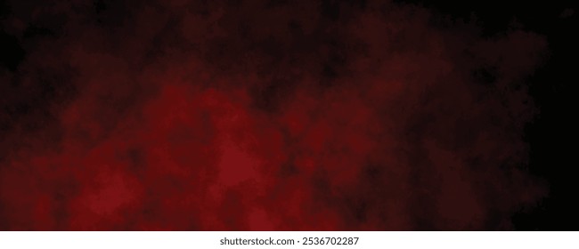 Dark and Dramatic Cloud-Like Texture Featuring Fiery Red and Black Tones, Perfect for Horror and Gothic-Themed Backgrounds
