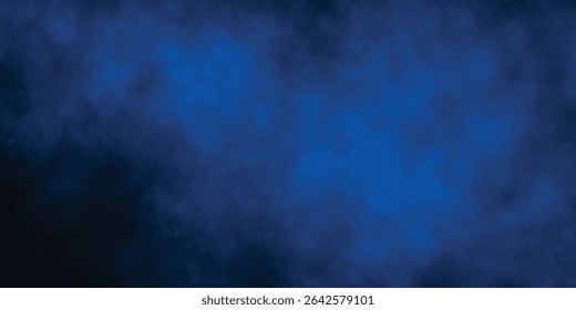 Dark and Dreamy Blue Mist Background for Visual Compositions

