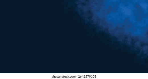 Fundo escuro e azul escuro névoa para composições visuais

