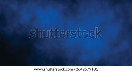 Dark and Dreamy Blue Mist Background for Visual Compositions

