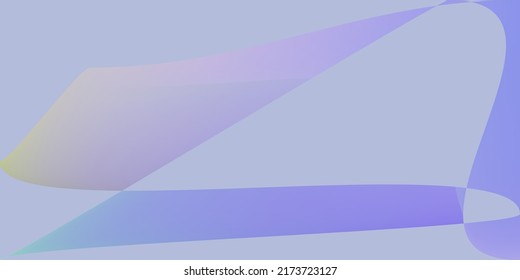 Dark Dynamic Violet Shape Purple Gradient Mesh. Multicolor Digital Pastel Smooth Illustration. Minimal Modern Futuristic Fluid Smooth Surface. Layers Rainbow Lavender Color Original Background.
