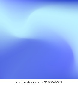 Dark Dynamic Vivid Liquid bunt schwirl Gradient Mesh. Curve Wasser Ozean Kaltes Wavy unscharfe Textur. Heller Himmel Indigopastel Farbverlauf Hintergrund. Blauer, unscharfer, heller Hintergrund.