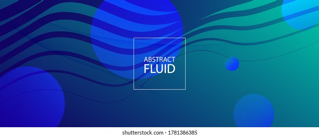 Dark Dynamic Wave. Fluid Abstract Elements. Vivid Geometric Lines. Dynamic Wave. Modern Pattern. Flow Flyer. 3d Wallpaper. Futuristic Background. Blue Business Template. Dynamic Wave.