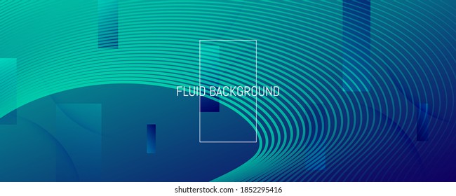 Dark Dynamic Wave. Fluid Abstract Liquid. Vivid Gradient Shape. Dynamic Wave. Vibrant Pattern. Flow Stripes. 3d Landing Page. Geometric Wallpaper. Blue Technology Website. Dynamic Wave.