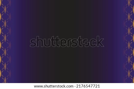 Dark and elegant blank background with decorative pattern. Purple and black background. Suitable for editable template, backdrop, banner, and card.