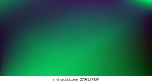 Esmeralda oscura y fondo degradado verde neón. Textura abstracta suave ideal para diseños futuristas, de juegos o de alta tecnología