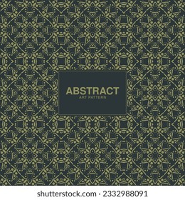dark ethnic seamless pattern template