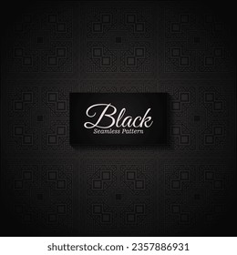 dark ethnic seamless pattern template