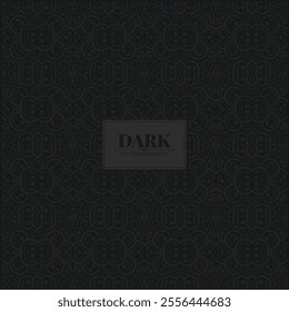 dark ethnic seamless pattern template