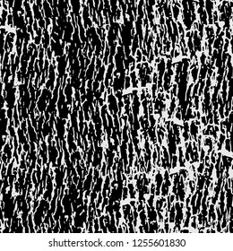 Dark expressive abstract roughly scratced seamless pattern. Black randomly cracked and stained grunge background.Old damaged texture.Textile, fabric, package, poster, print, wrapping, wallpaper design
