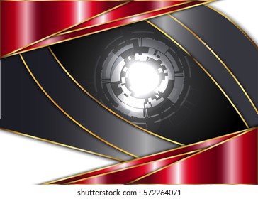 Dark eye background. Blank for message or text.Certificate.