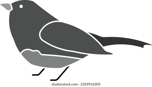 Dark eyed Junco Junco bird flying animal Flat