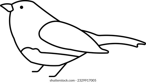 Dark eyed Junco Junco bird flying animal Outline