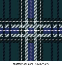 Dark fabric print. Seamless pattern inspired by vintage design. Template for plaids, shirts, napkins, dresses and others.