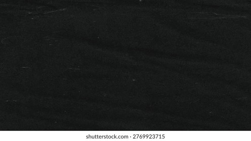 Dark film grain texture with dust particles and scratches overlay