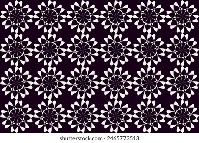 Dark floral patterns for event backgrounds that require minimal light