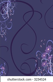 dark flowers