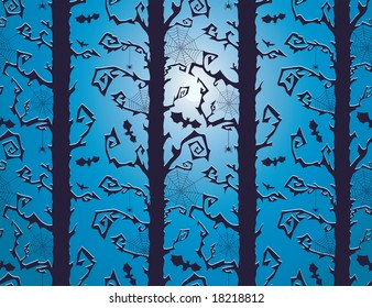 dark forest - halloween decoration