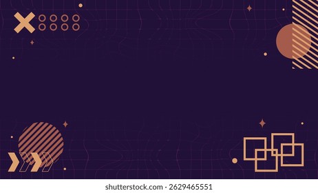 Modelo abstrato futurista escuro - Ideal para temas de tecnologia, IA ou Startup