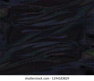 Dark futuristic halftone pattern. Comic background. Dotted backdrop with circles, dots, point large scale. Design element for web banners, posters, cards, wallpapers, sites. Black and violet color