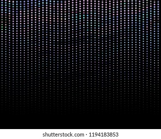 Dark futuristic halftone pattern. Comic background. Dotted backdrop with circles, dots, point large scale. Design element for web banners, posters, cards, wallpapers, sites. Black and violet color