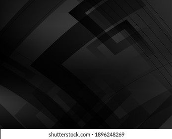 Patrón de diseño elegante de fondo dinámico abstracto geométrico oscuro 